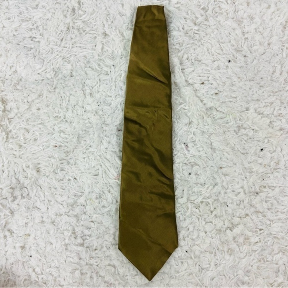 Raphael 100% silk golden satin Men's Tie